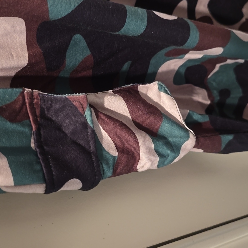 Camouflage Print Hoodie Mini Dress - Picture 5 of 6